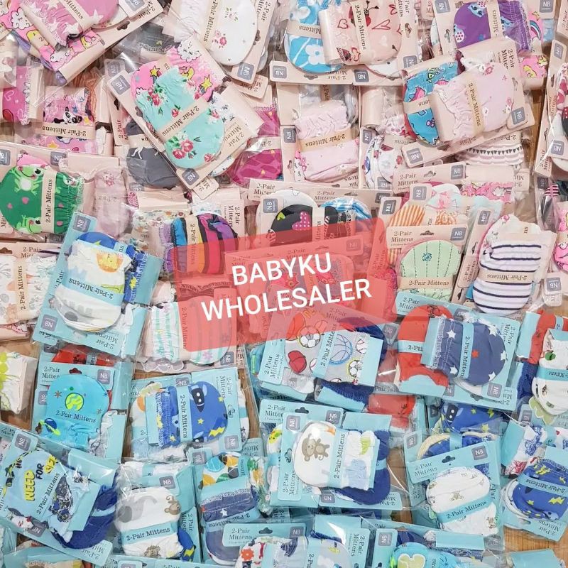 Sarung tangan bayi 2in1/ Baby mitten