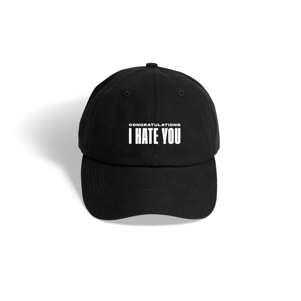 CAP | I HATE YOU | BLACK | YIKESALLDAY