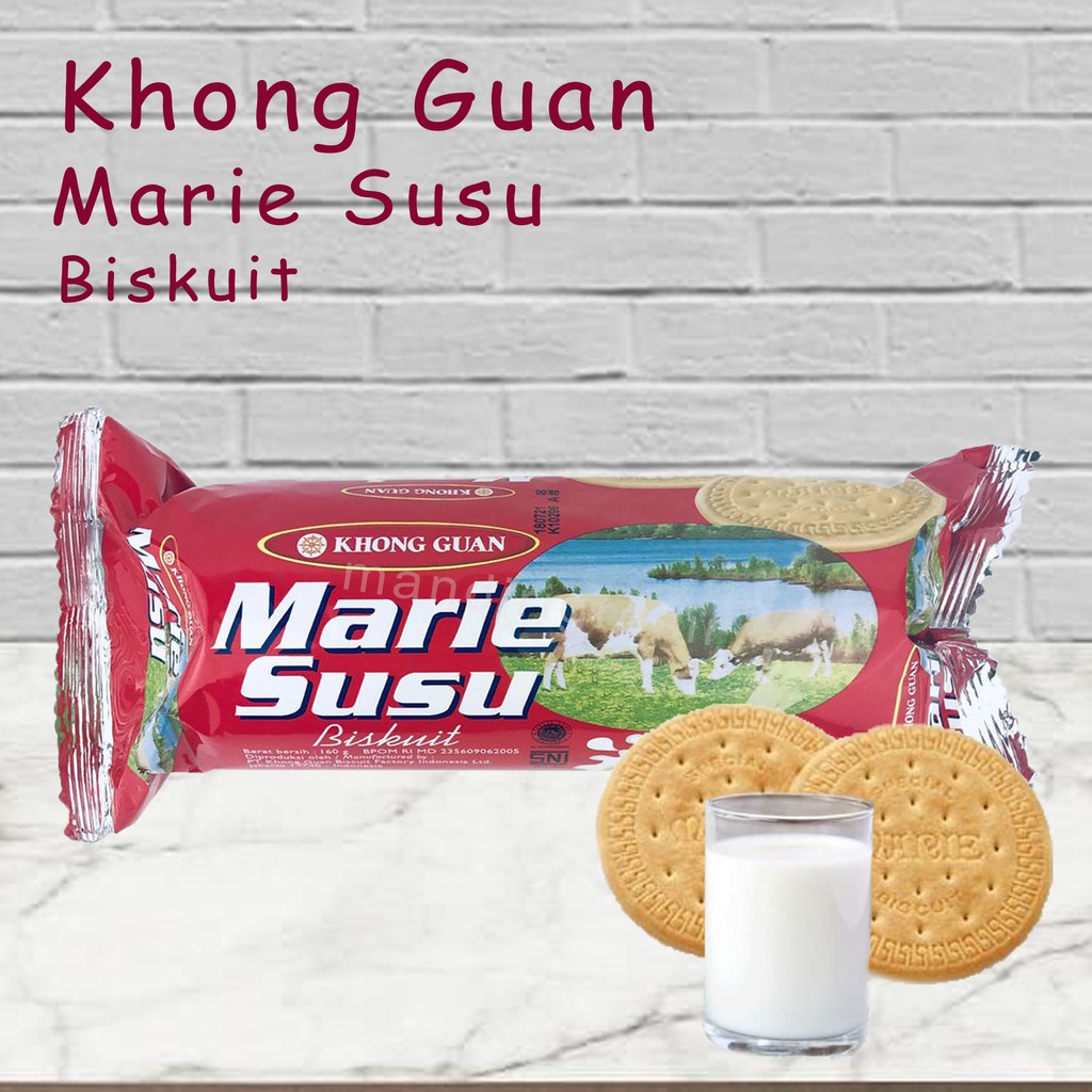 Khong guan *Marie susu * Biskuit * 160g