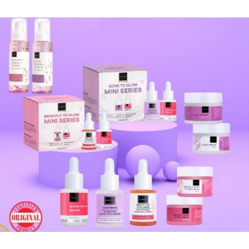 Scarlett serum whitening/Scarlett serum acne/Scarlett paket whitening/Scarlett paket acne