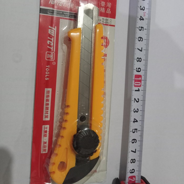 

Eklusif Pisau Cutter Tct Blade Lock Putar Mata Tajam Top Trendi