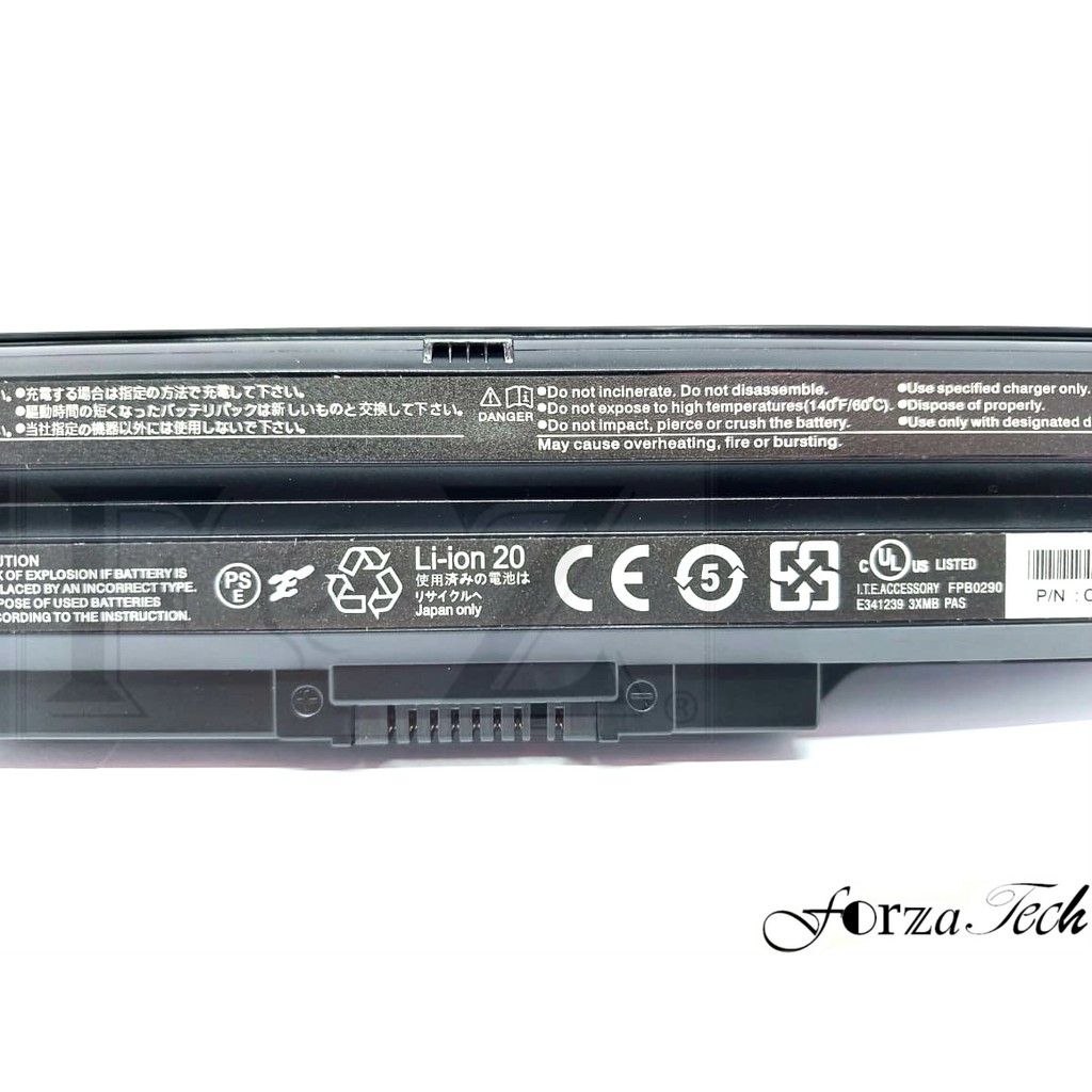 Battery Fujitsu Lifebook S7 Sh7 Cp 01 Fpcbp390 Fmvnbp224b Fmvnbp224 Fmvnbp223 Fpcbp391 Shopee Indonesia