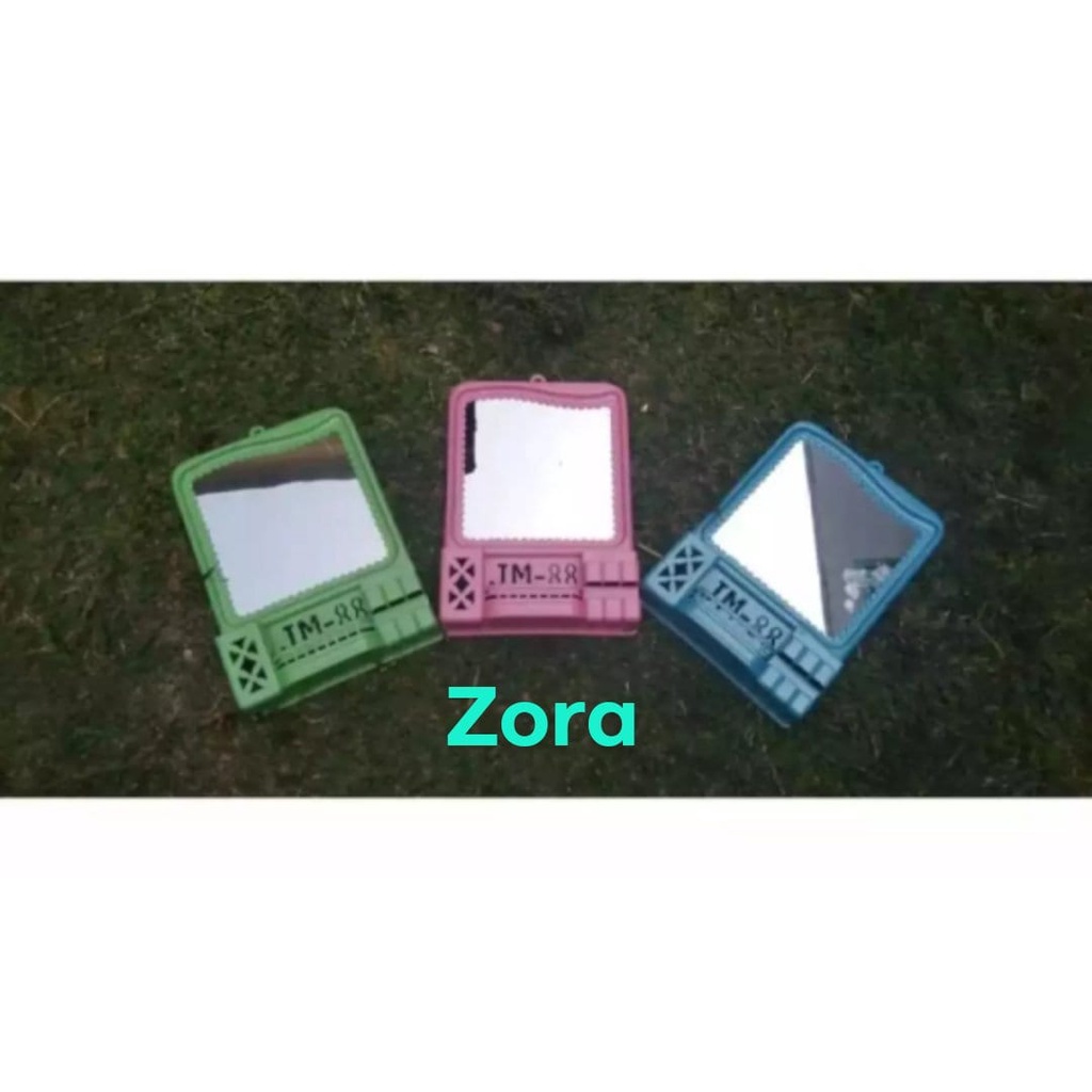 Rak Kaca Plastik Gantung Kamar Mandi / Rak Cermin