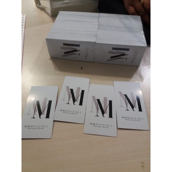 Hangtag Baju/Label Baju/label Kertas/Tag label