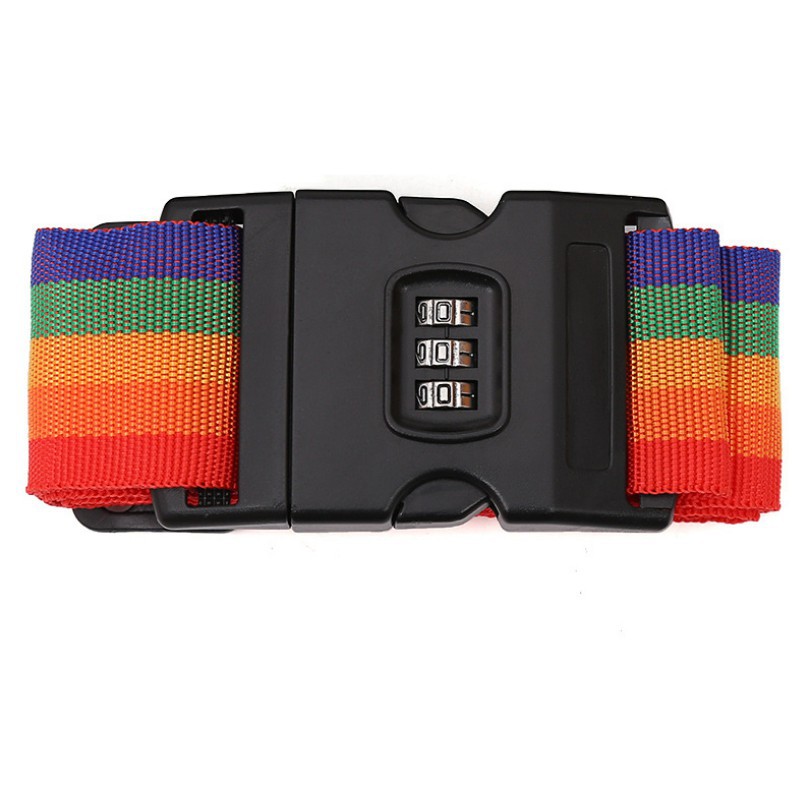 PROMO  Tali Sabuk Koper Kunci Pengaman / LYNX Luggage Belt Strap Cross / Pengikat Silang Koper