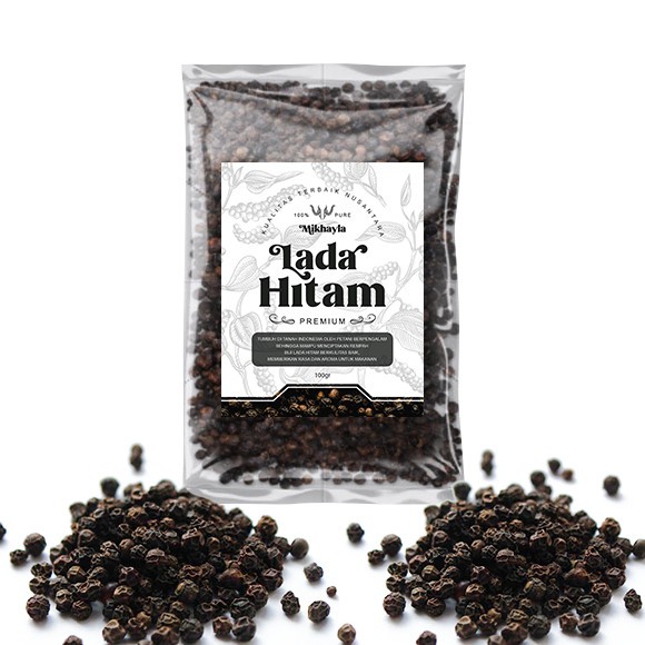 Lada Hitam PREMIUM Mikhayla 100gram