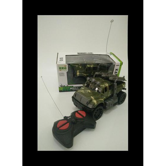 TERBARU MAINAN ANAK - RC MODUL JEEP KA-05 MOBIL TRUK REMOTE CONTROL TENTARA