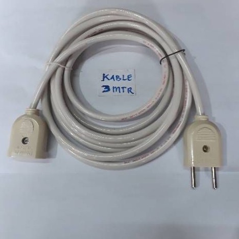 KABEL SAMBUNGAN / KABEL COLOKAN SAMBUNG 3MTR