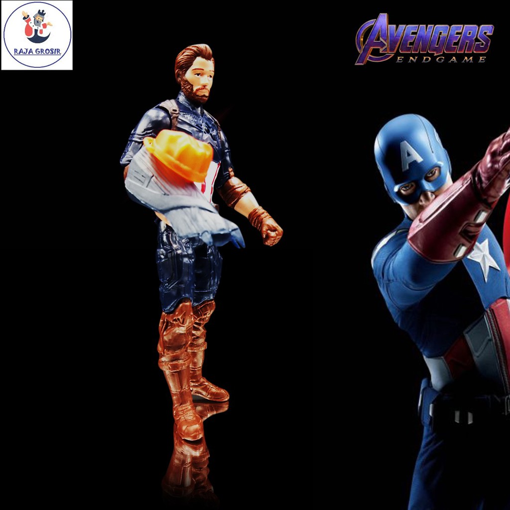 Mainan Action Figure Marvel Avengers / Mainan Anak Action Figure Avengers Captain America