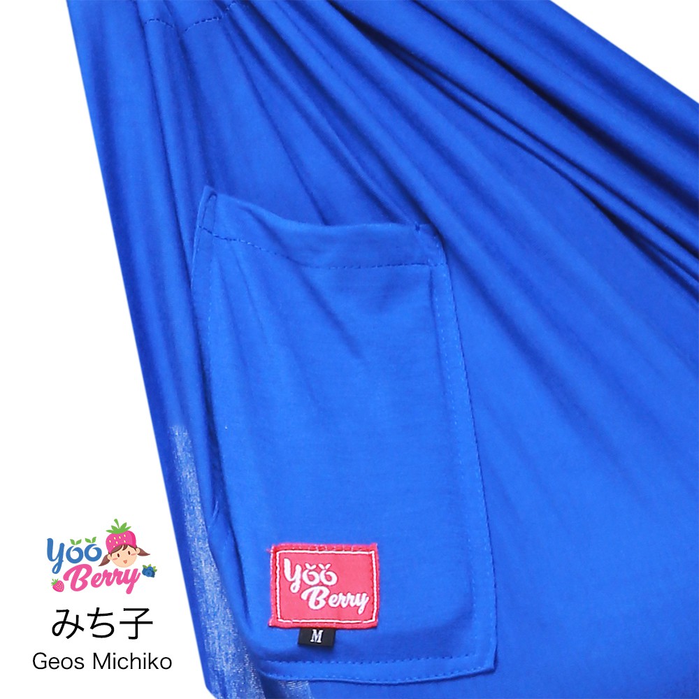 YooBerry Michiko Geos Gendongan Bayi Samping Baby Sling 0-3 Tahun Berry Mart