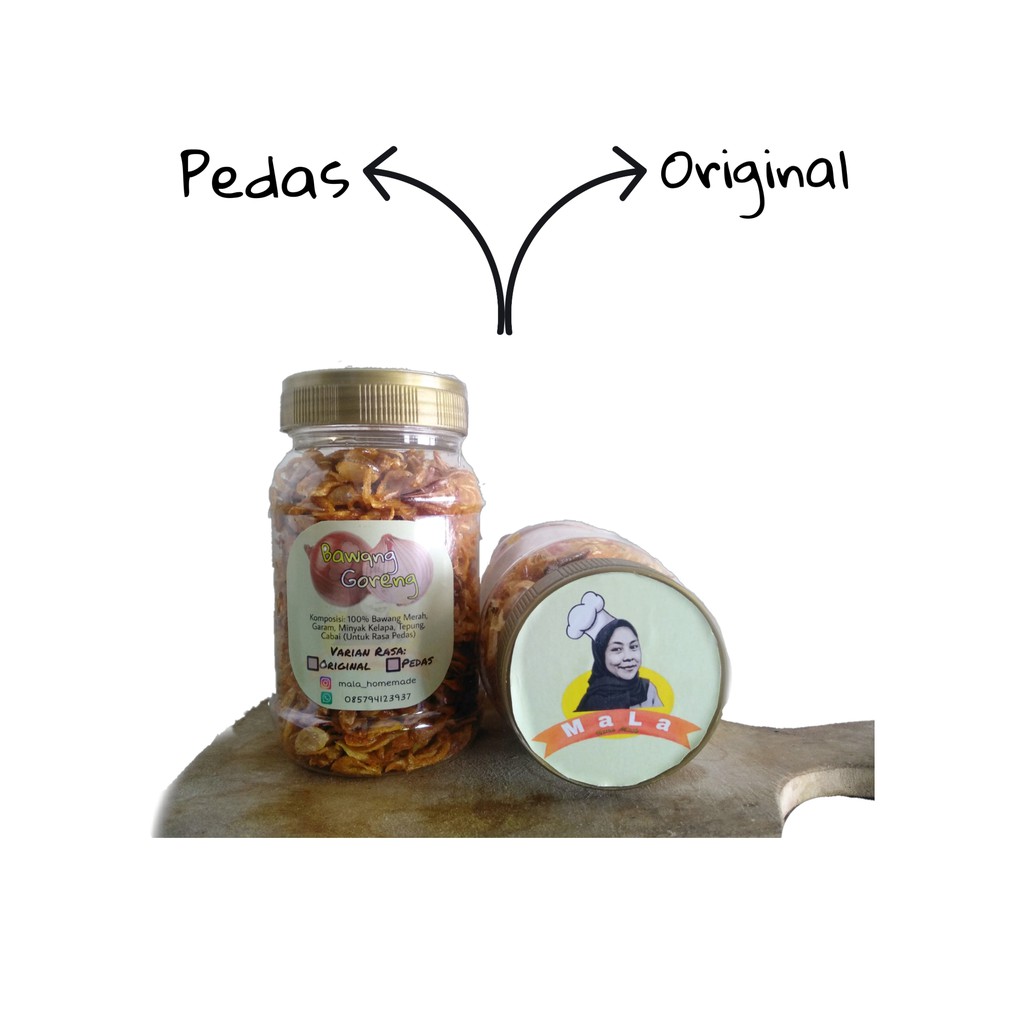 

Bawang Goreng MaLa 100gr dan 250gr | Murah Meriah