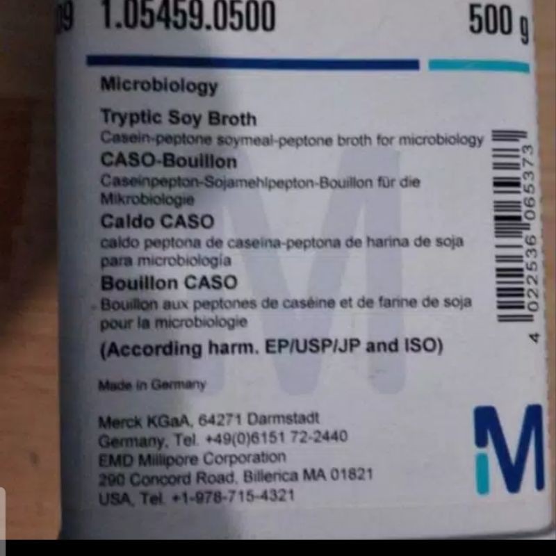 TSB/Tryptic Soy Broth/Triptic Soy Broth/Triptik Soy Broth