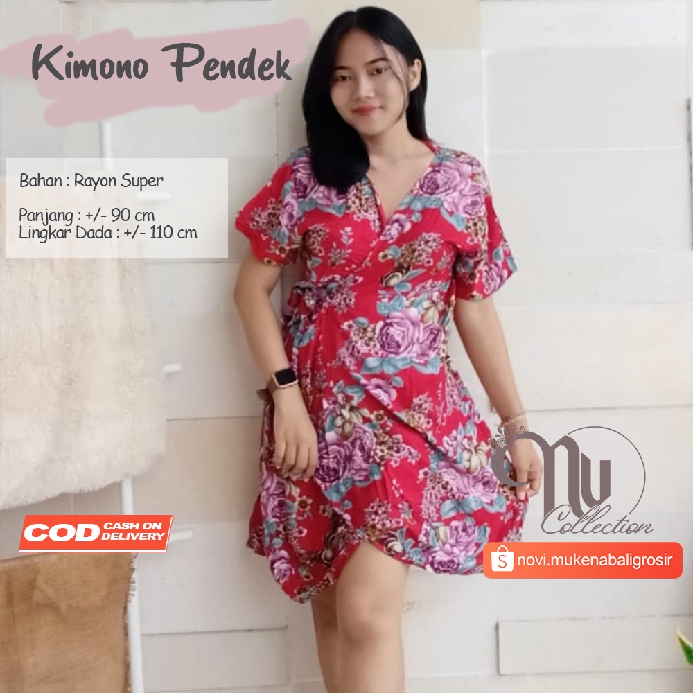 KIMONO PENDEK MOTIF