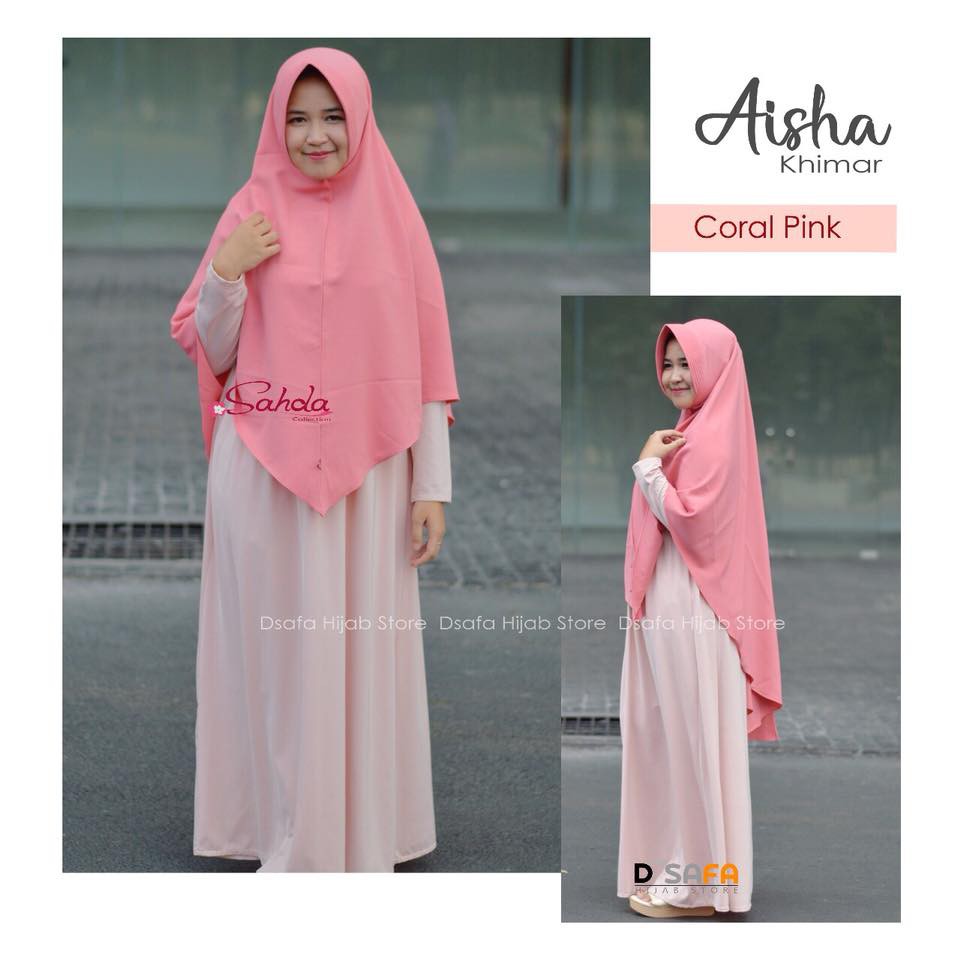 Khimar / Jilbab Bergo Syar'i SAHDA - AISHA