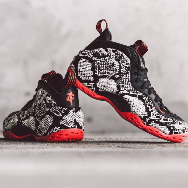 air foamposite one albino snakeskin