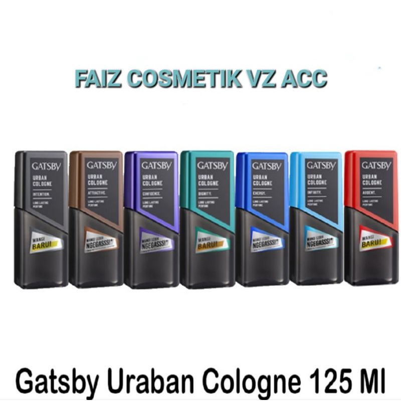 Minyak Wangi Gatsby Urbsn cologne ukuran 125ml