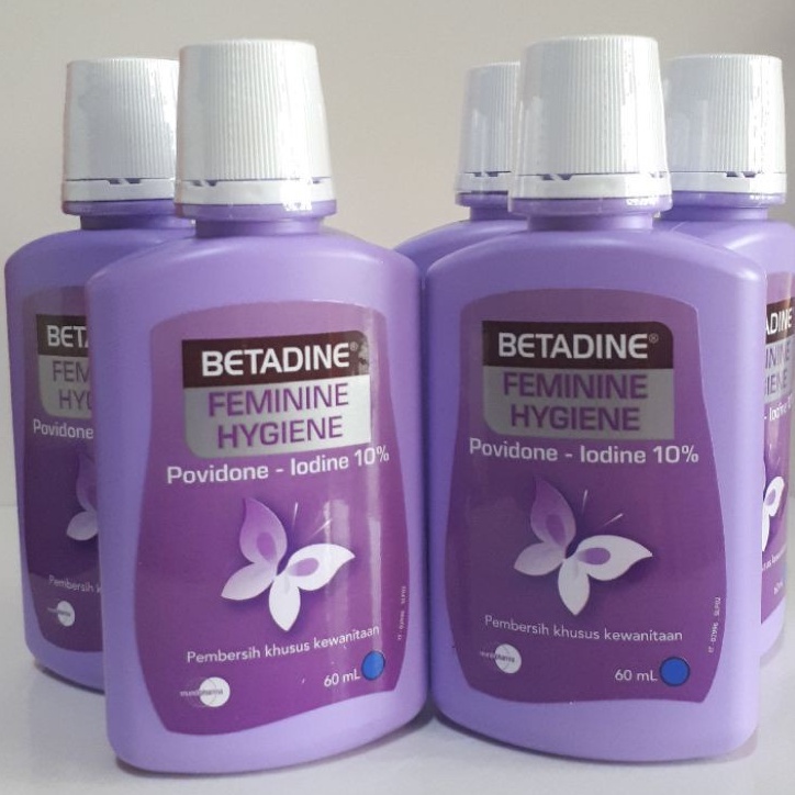 BETADINE FEMININE HYGIENE 60ml - Pembersih Khusus Wanita