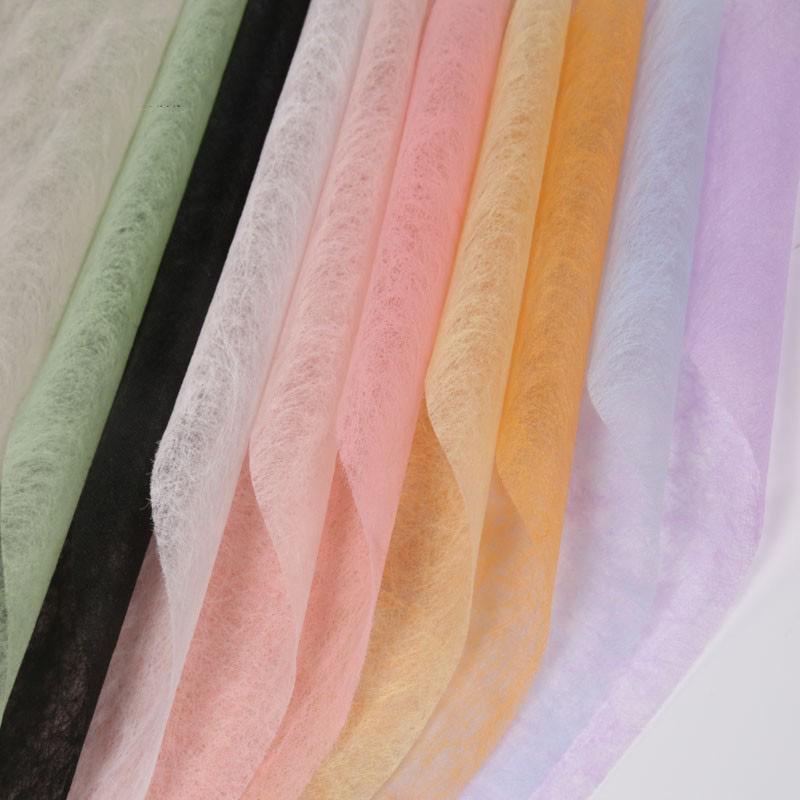 

UN112 - 5Lembar-Kertas Bunga Buket Nonwoven/Kertas Buket Bunga Florist Cellophane/Flower Wrapping Paper