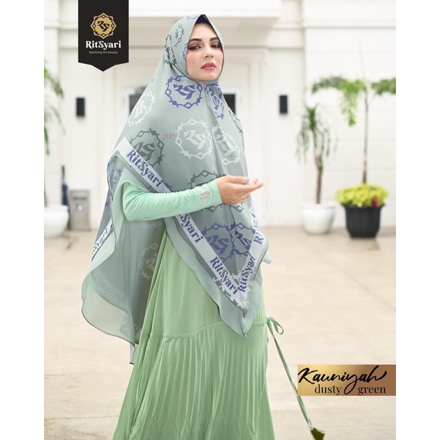 khimar ritz syar'i ceruty printing