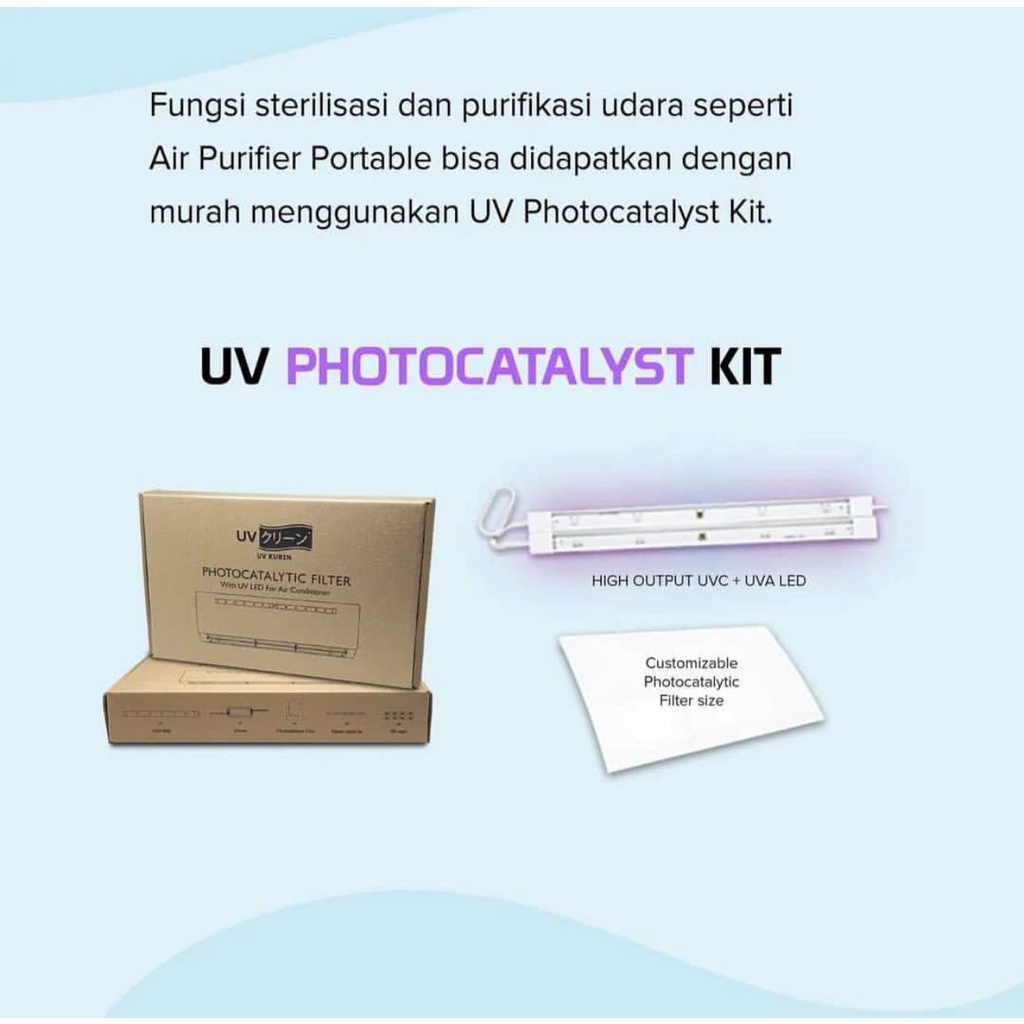 UV Kurin Photocatalytic Filter