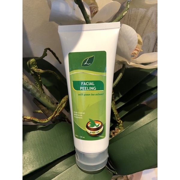 Jual Facial Peeling New Green Tea Extract Larissa Acne Skin Shopee
