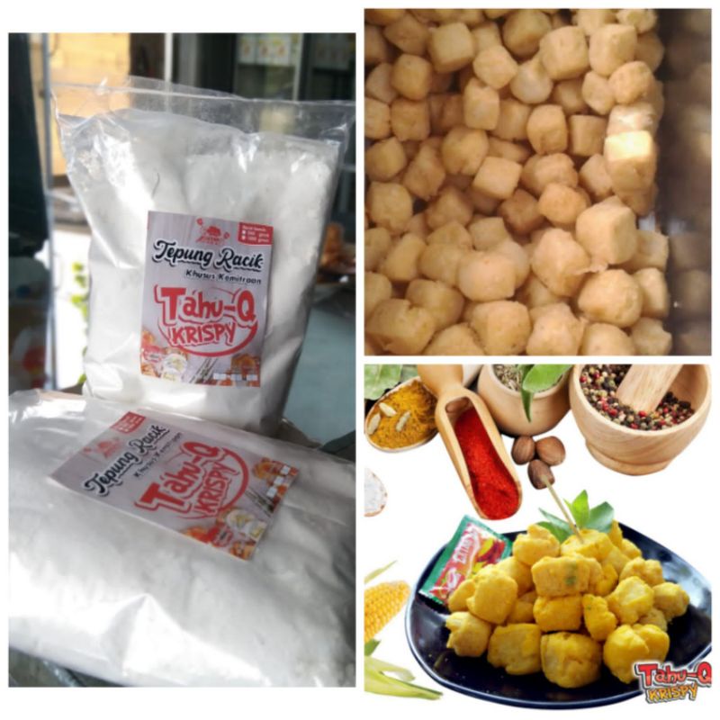 

❤kedai♡Tepung Tahu Krezz krispy 1000 gram