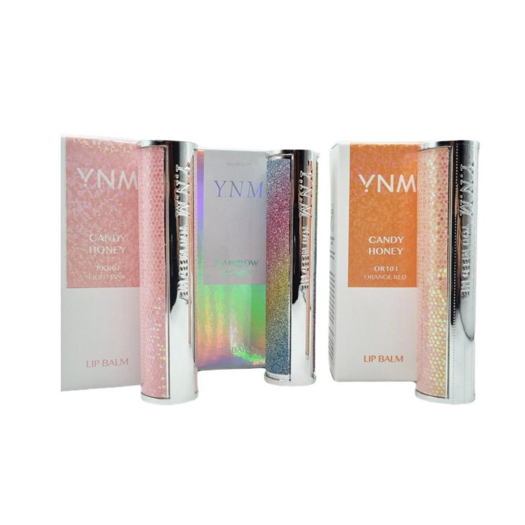 YNM LIP BALM KOREA - BPOM - YOU NEED ME RAINBOW HONEY LIP BALM - YNM CANDY HONEY LIP BALM MURAH