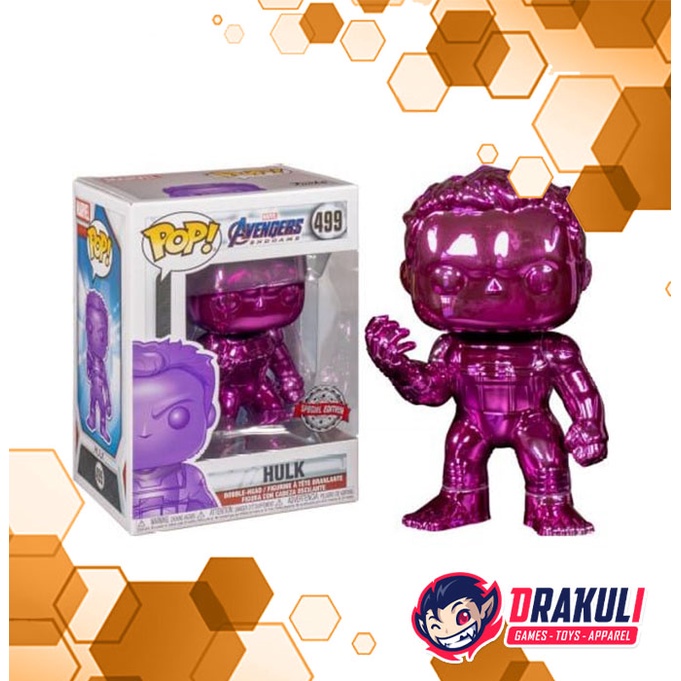 Toys Funko Pop! Marvel: Avengers Endgame – Hulk (Purple Chrome)