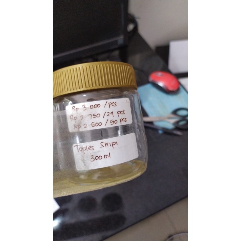 toples skippy 300 ml / toples plastik skippy / toples plastik 300 ml