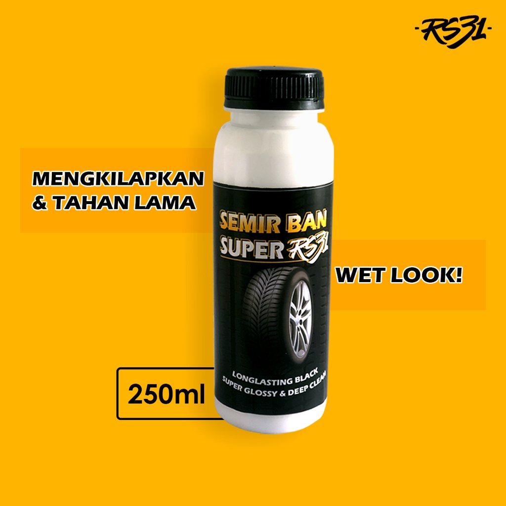 Semir Ban Motor Ban Mobil | Pengkilap Ban, kit,  Perawatan Ban Dan Velg isi 250 ml.