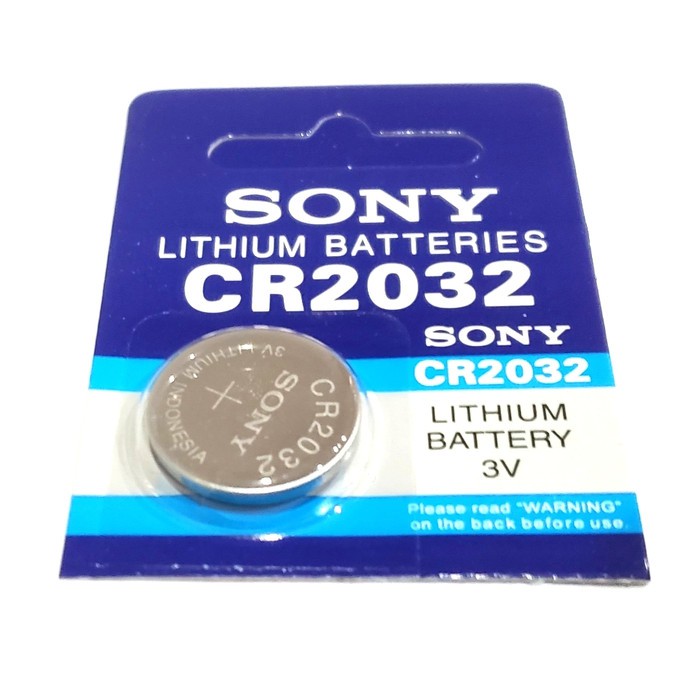 CR 2032 baterai Bulat cr2032 Battery Lithium SONY Made In Japan
