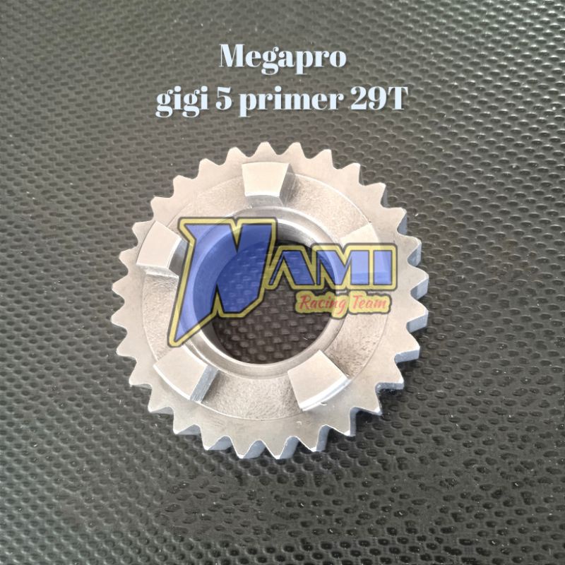 Rasio racing Megapro gigi 5 primer 29T