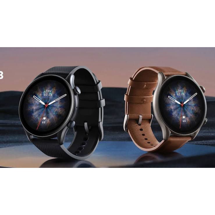 Smartwatch Amazfit GTR 3 Pro Fashion Business Watch - Garansi Resmi 1 Tahun - International