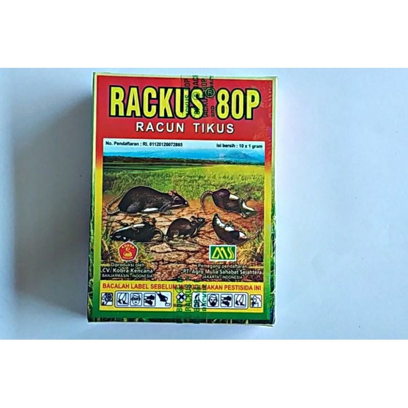 10pcs RACUN TIKUS SERBUK CAP RAKUS