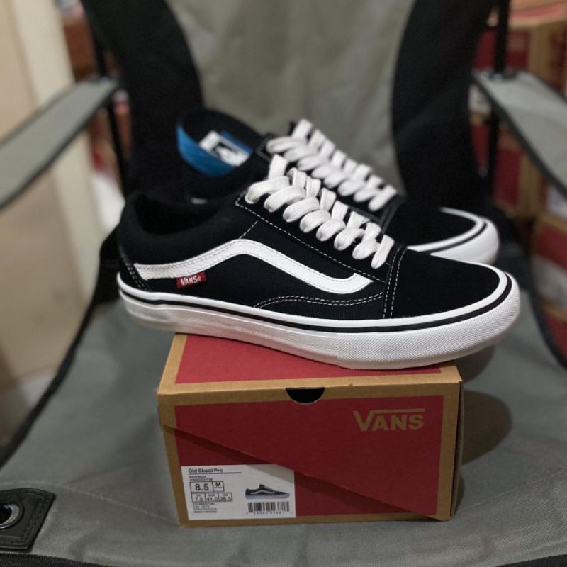 VANS ORIGINAL OLD SKOOL PRO BLACK/WHITE