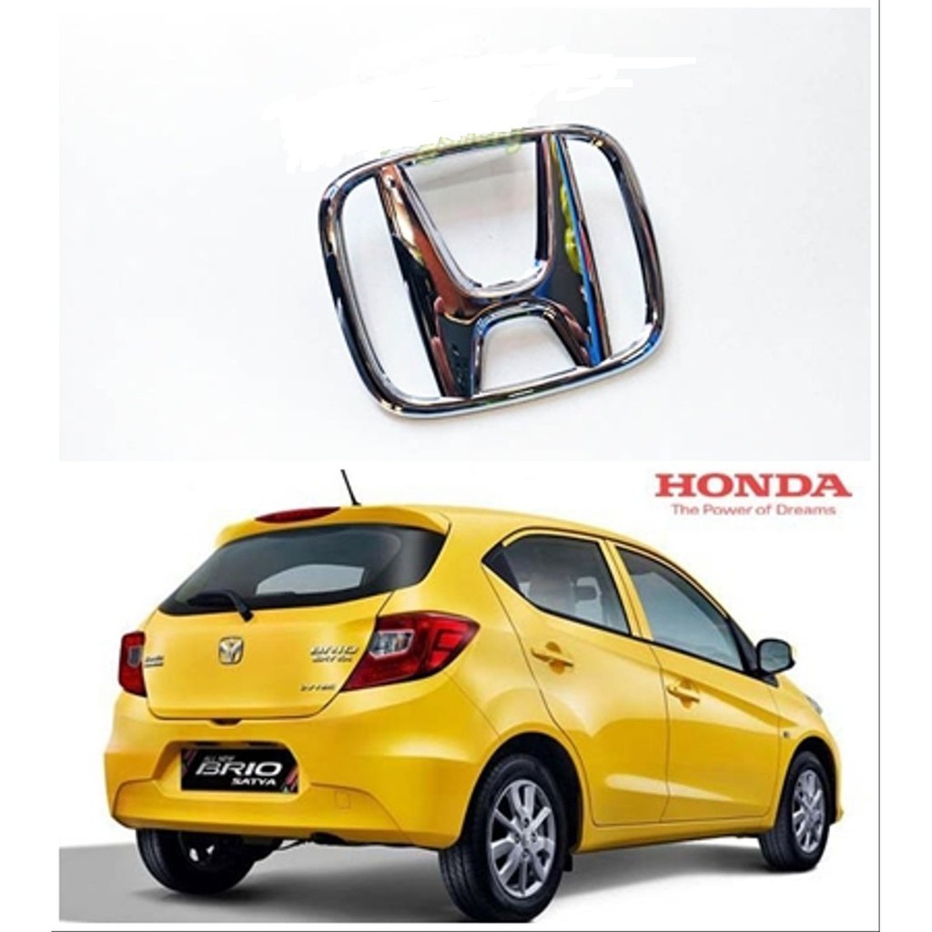 logo honda all new brio chrome