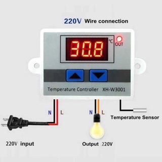 Termostat / Thermostat Digital AC 220V XH-W3001