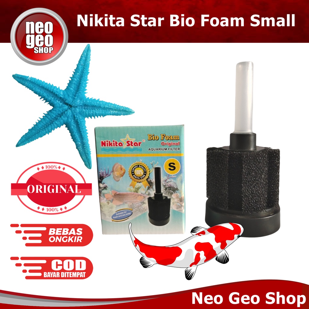 NIKITA STAR BIO FOAM SMALL Aquarium Aquascape Sponge filter