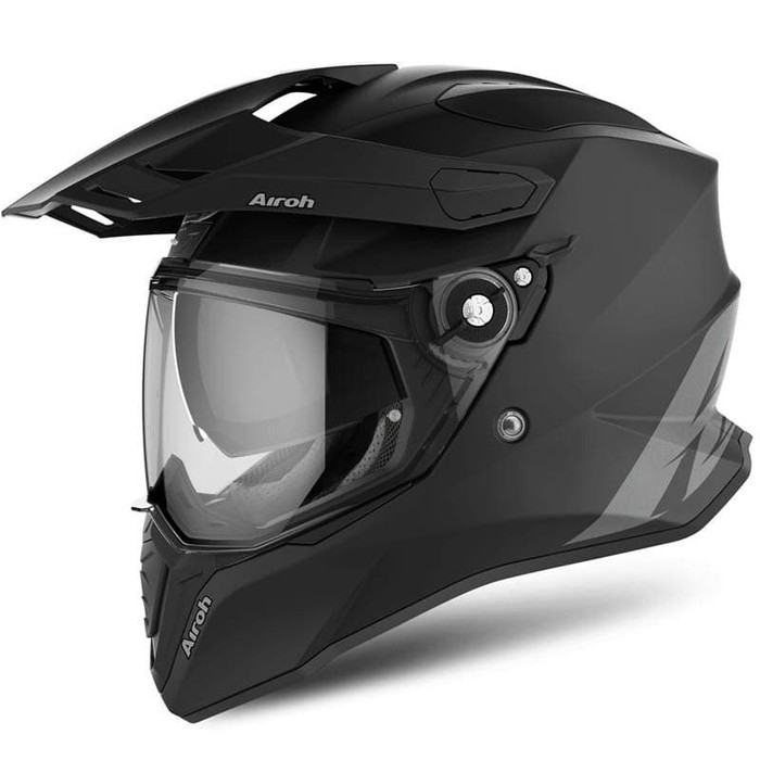 AIROH COMMANDER MATT BLACK HELM MOTOR FULL FACE AIROH ORIGINAL