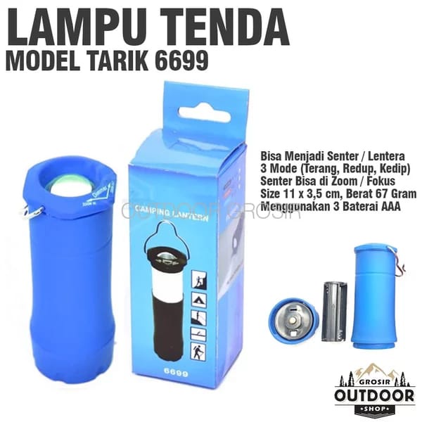 Lampu Tenda Tent Light New 309 Senter Outdoor Camping Dhaulagiri