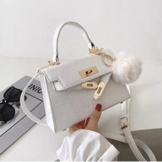 ZC 4626 RISCE TAS HAND BAG GANTUNGAN POM2 IMPORT WANITA CEWEK PEREMPUAN JAKARTA BATAM 20 13 7