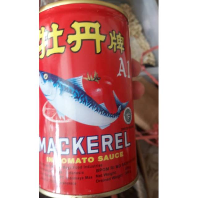 

Sarden ikan cap Botan makarel 425 gr