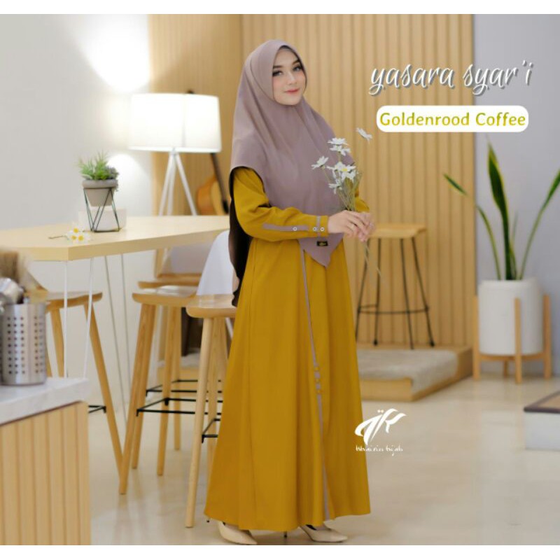 Gamis Set Yasara Syari Original by Khairin Hijab