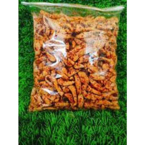 ready basreng pedas daun jeruk 500gr murah