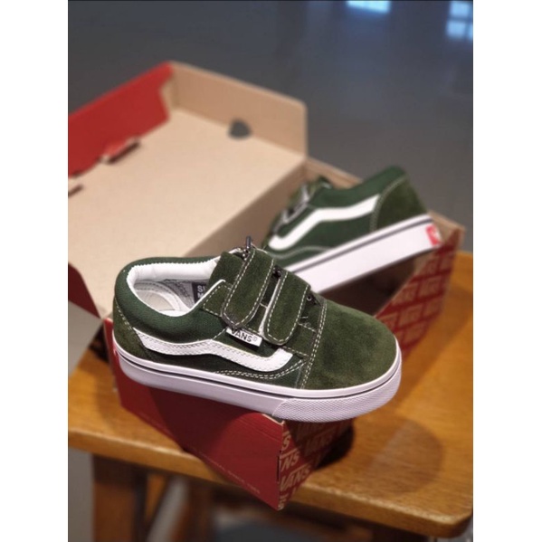 SEPATU ANAK VANS OLD SKOOL KIDS VELCRO PEREKAT