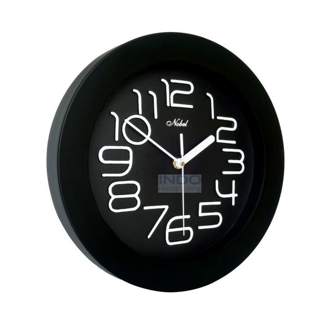 BISA COD Jam Dinding NOBEL 566 Diameter 31cm