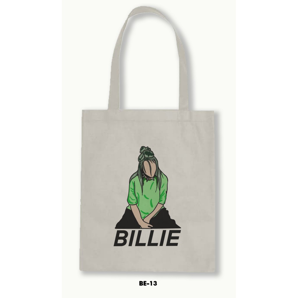 TOTE BAG BLACU - BILLIE EILISH .01