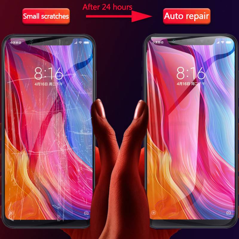 10D Front Hydrogel Film For Oneplus 9 9 Pro 5 5t 8 7 7t Pro 6 6t Full Cover Screen Protector For One plus 7t 8 7 Pro Clear Not Glass