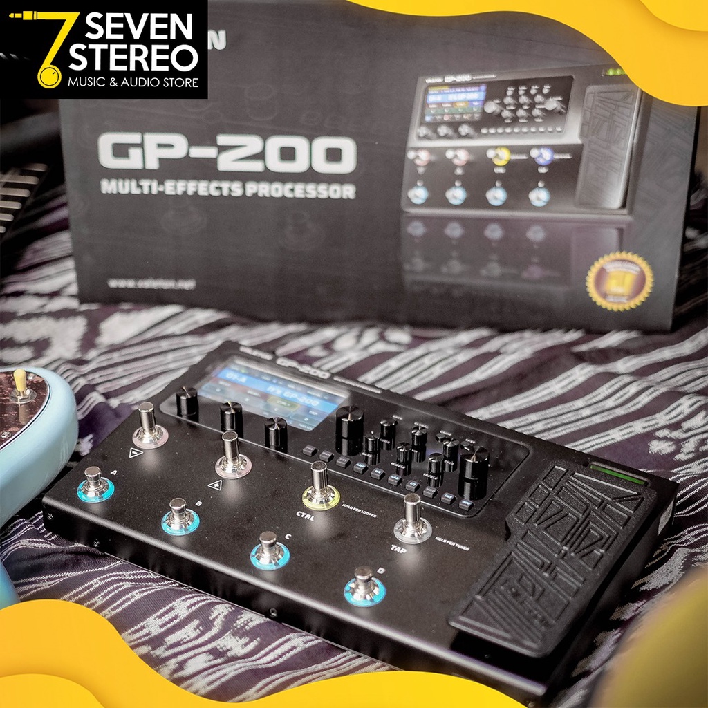 Valeton GP200 GP-200 Multi Effect Processor - Efek Gitar Digital