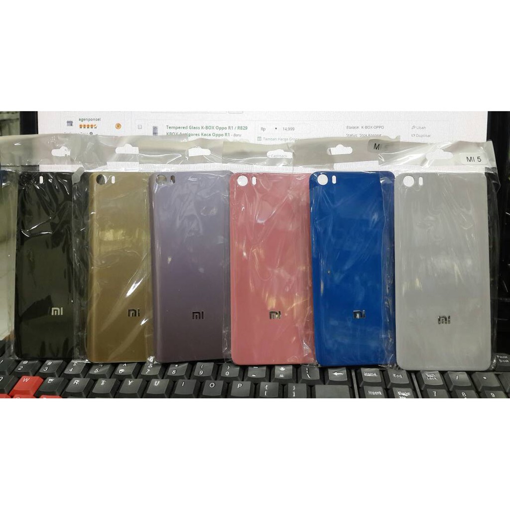 BACKDOOR XIAOMI 5 TUTUP BELAKANG BATERAI BACK DOOR XIAOMI 5